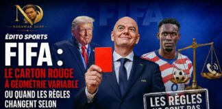 FIFA : Le carton rouge à géométrie variable ou quand les règles changent selon le numéro qui appelle. Par Ndiawar Diop