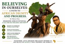 Believing in ourselves: A path to African Dignity and Progress. By Ndiawar Diop