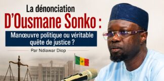 La dénonciation d’Ousmane Sonko : Manœuvre politique ou véritable quête de justice ? Par Ndiawar Diop