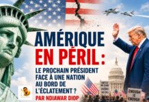 Amérique en Péril : Le Prochain Président Face à une Nation au Bord de l’Éclatement ? Par Ndiawar Diop