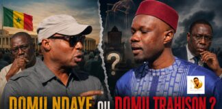 Domu Ndaye ou Domu Trahison ? Le feuilleton politique sénégalais continue de nous offrir ses pires acteurs ! Par Ndiawar Diop