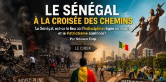 Le Sénégal à la Croisée des Chemins: Le Sénégal, est-ce le lieu où l’Indiscipline règne en maître et le Patriotisme somnole? Par Ndiawar Diop Le Sénégal à la Croisée des Chemins: Le Sénégal, est-ce le lieu où l’Indiscipline règne en maître et le Patriotisme somnole? Par Ndiawar Diop