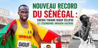 Cheikh Tidiane Diouf Écrit une Nouvelle Page d’Or dans l’Histoire du 400 Mètres Sénégalais. Par Ndiawar Diop Nouveau Record du Sénégal : Cheikh Tidiane Diouf Éclipse le Légendaire Amadou Gackou. Par Ndiawar Diop