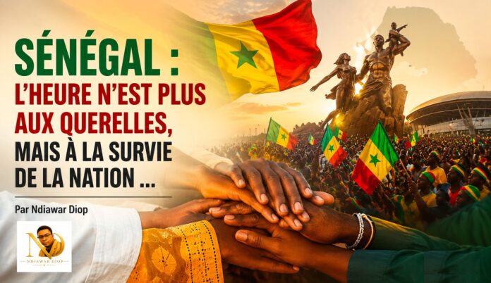 Sénégal: L'heure n'est plus aux querelles, mais à la survie de la Nation ... Par Ndiawar Diop Sénégal: L'heure n'est plus aux querelles, mais à la survie de la Nation ... Par Ndiawar Diop