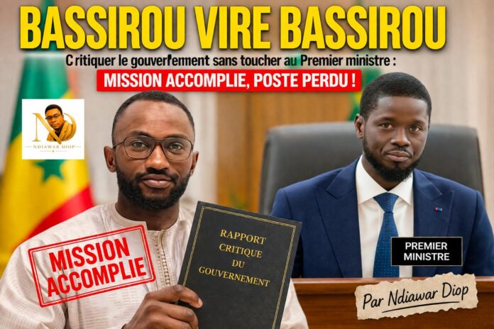 IMG-20260718-WA0212 Bassirou vire Bassirou: Critiquer le gouvernement sans toucher au Premier ministre: Mission accomplie, poste perdu ! - Par Ndiawar Diop