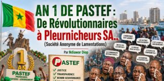 AN 1 de PASTEF : De Révolutionnaires à Pleurnicheurs SA… (Société Anonyme de Lamentations). Par Ndiawar Diop AN 1 de PASTEF : De Révolutionnaires à Pleurnicheurs SA… (Société Anonyme de Lamentations). Par Ndiawar Diop