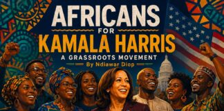 Africans for Kamala Harris: A Grassroots Movement. By Ndiawar Diop Africans for Kamala Harris: A Grassroots Movement. By Ndiawar Diop