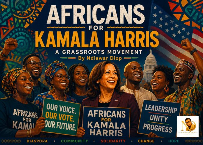 IMG-20260721-WA0264 Africans for Kamala Harris: A Grassroots Movement. By Ndiawar Diop