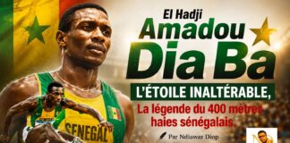 El Hadji Amadou Dia Ba : L’Étoile Inaltérable, La légende du 400 mètres haies sénégalais » Par Ndiawar Diop El Hadji Amadou Dia Ba : L'Étoile Inaltérable, La légende du 400 mètres haies sénégalais" Par Ndiawar Diop