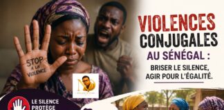 Violences conjugales au Sénégal : briser le silence, protéger les victimes et bâtir une société plus juste. Par Ndiawar Diop Violences Conjugales au Sénégal : Briser le Silence, Agir pour l'Égalité.. Par Ndiawar Diop
