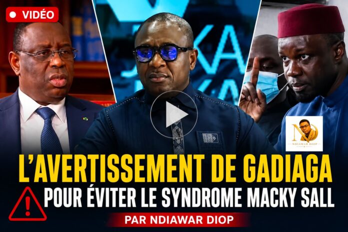 IMG-20260723-WA0275 VIDÉO: L'avertissement de Gadiaga pour éviter le syndrome Macky Sall. Par Ndiawar Diop