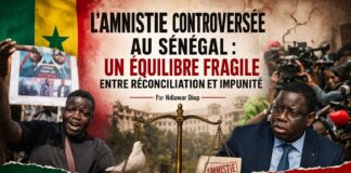 L’amnistie controversée au Sénégal : Un équilibre fragile entre réconciliation et impunité. Par Ndiawar Diop L'amnistie controversée au Sénégal : Un équilibre fragile entre réconciliation et impunité. Par Ndiawar Diop
