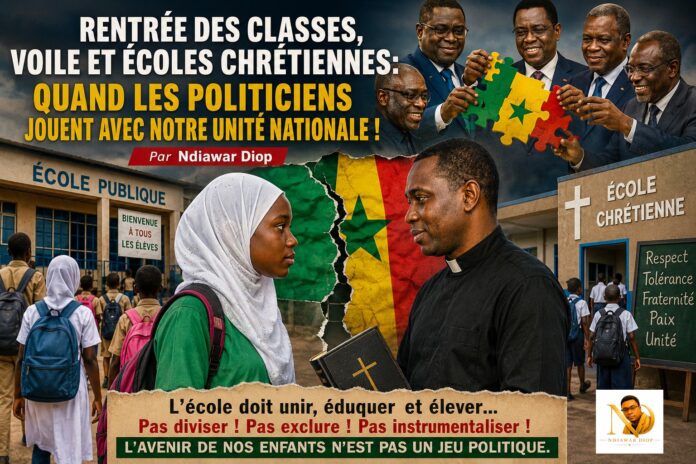 IMG-20260727-WA0280 Rentrée des classes, voile et écoles chrétiennes: Quand les politiciens jouent avec notre unité nationale ! Par Ndiawar Diop