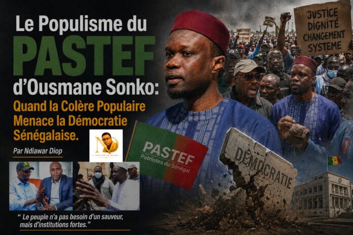 IMG-20260729-WA0308 Le Populisme du PASTEF d’Ousmane Sonko: Quand la Colère Populaire Menace la Démocratie Sénégalaise. Par Ndiawar Diop