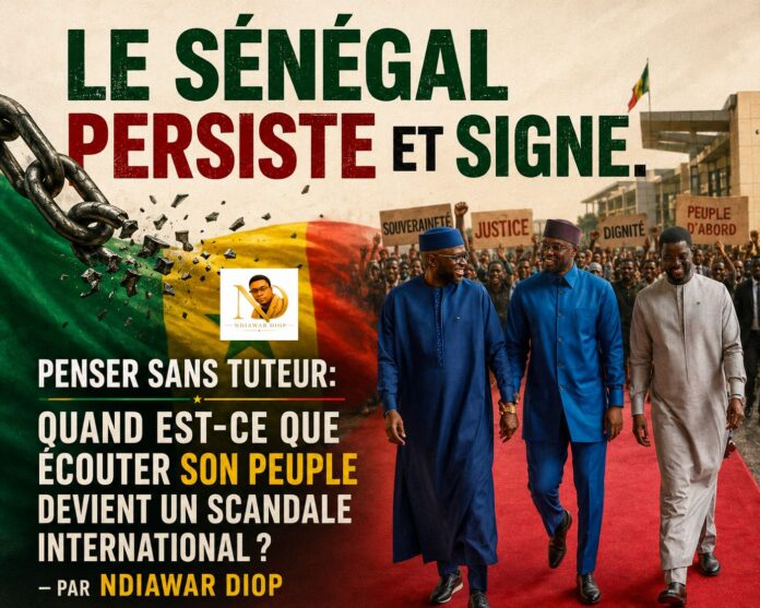 IMG-20260729-WA0319 Le Sénégal persiste et signe. Penser sans tuteur: Quand est-ce que écouter son peuple devient un scandale international? - Par Ndiawar Diop.