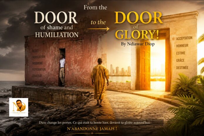 From the Door of shame and humiliation, to the door of glory ! By Ndiawar Diop From the Door of shame and humiliation, to the door of glory ! By Ndiawar Diop