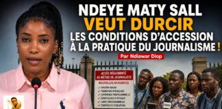 Ndeye Maty Sall veut durcir les conditions d’accession à la pratique du journalisme ! Par Ndiawar Diop Ndeye Maty Sall veut durcir les conditions d’accession à la pratique du journalisme ! Par Ndiawar Diop