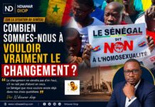 NDIAWAR DIOP sur la situation du Sénégal: Combien sommes-nous à vouloir vraiment le changement ? NDIAWAR DIOP sur la situation du Sénégal: Combien sommes-nous à vouloir vraiment le changement ?