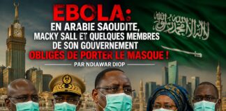 Ebola: En Arabie Saoudite, Macky Sall et quelques membres de son gouvernement obligés de porter le masque ! Par Ndiawar Diop Ebola: En Arabie Saoudite, Macky Sall et quelques membres de son gouvernement obligés de porter le masque ! Par Ndiawar Diop