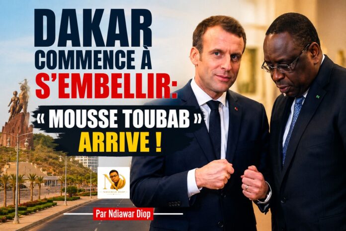 DAKAR COMMENCE A S'EMBELLIR: "MOUSSE TOUBAB" ARRIVE ! Par Ndiawar Diop DAKAR COMMENCE A S'EMBELLIR: "MOUSSE TOUBAB" ARRIVE ! Par Ndiawar Diop