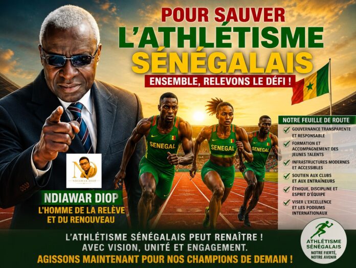 Qui Pour Sauver l’Athlétisme Sénégalais qui semble aller de Mal en Pis et d’échec en échec ? Par Ndiawar Diop Qui Pour Sauver l’Athlétisme Sénégalais qui semble aller de Mal en Pis et d’échec en échec ? Par Ndiawar Diop
