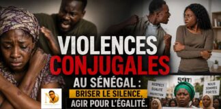 Violences Conjugales au Sénégal : Briser le Silence, Agir pour l’Égalité.. Par Ndiawar Diop Violences Conjugales au Sénégal : Briser le Silence, Agir pour l'Égalité.. Par Ndiawar Diop