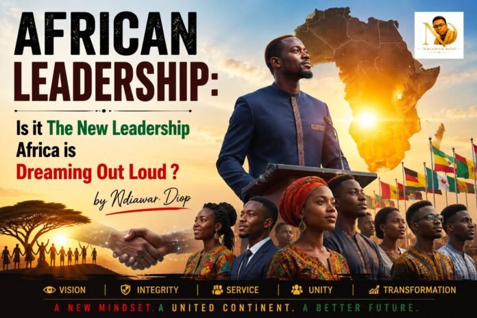 AFRICAN LEADERSHIP: Is it The New Leadership Africa is Dreaming Out Loud ? by Ndiawar Diop AFRICAN LEADERSHIP: Is it The New Leadership Africa is Dreaming Out Loud ? by Ndiawar Diop
