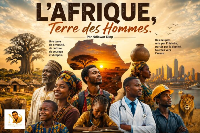 L’Afrique, Terre des Hommes. Par Ndiawar Diop L’Afrique, Terre des Hommes. Par Ndiawar Diop