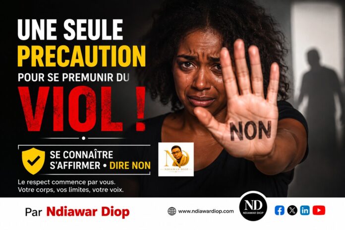 UNE SEULE PRECAUTION POUR SE PREMUNIR DU VIOL ! Par Ndiawar Diop UNE SEULE PRECAUTION POUR SE PREMUNIR DU VIOL ! Par Ndiawar Diop