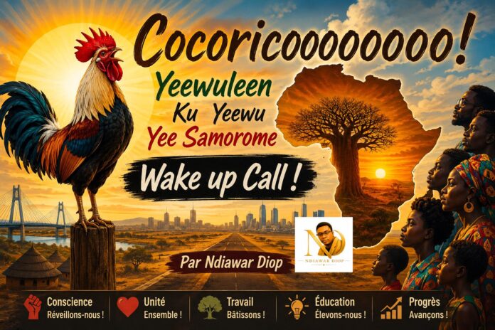 Cocoricooooooo! Yeewuleen - Ku Yeewu Yee Samorome - Wake up Call ! Par Ndiawar Diop Cocoricooooooo! Yeewuleen - Ku Yeewu Yee Samorome - Wake up Call ! Par Ndiawar Diop