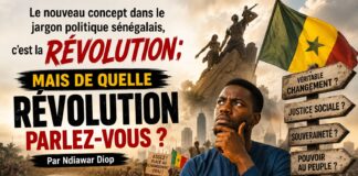 Le nouveau concept dans le jargon politique sénégalais, c’est la REVOLUTION; MAIS DE QUELLE REVOLUTION PARLEZ-VOUS ? Par Ndiawar Diop Le nouveau concept dans le jargon politique sénégalais, c'est la REVOLUTION; MAIS DE QUELLE REVOLUTION PARLEZ-VOUS ? Par Ndiawar Diop