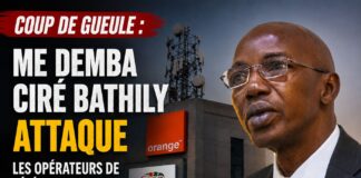 Coup de gueule : Me Demba Ciré Bathily attaque les opérateurs de téléphonie mobile et appelle à la résistance. Coup de gueule : Me Demba Ciré Bathily attaque les opérateurs de téléphonie mobile et appelle à la résistance.