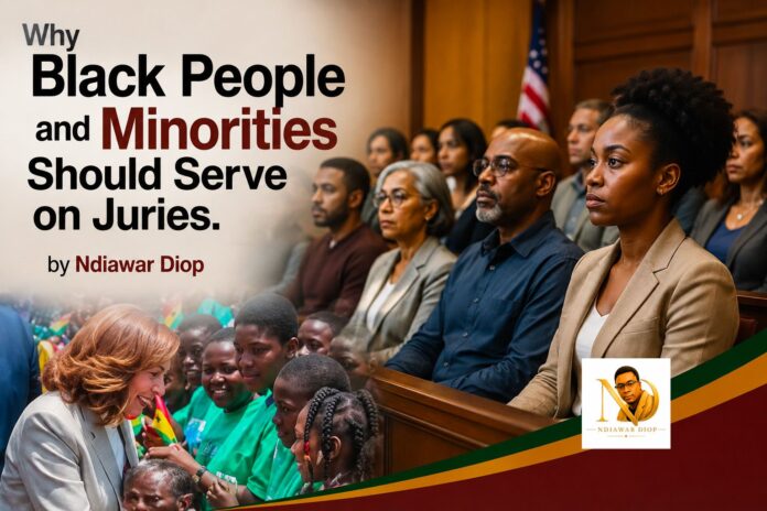 Why Black People and Minorities Should Serve on Juries. by Ndiawar Diop Why Black People and Minorities Should Serve on Juries. by Ndiawar Diop