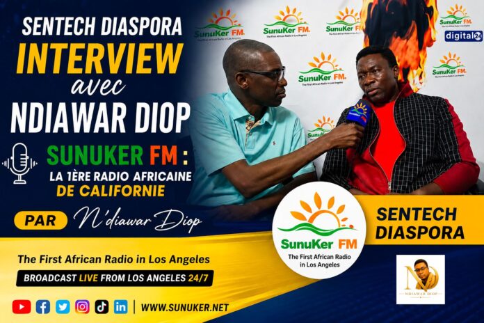SENTECH DIASPORA Interview avec Ndiawar Diop Sunuker Fm : La 1ère radio africaine de Californie SENTECH DIASPORA Interview avec Ndiawar Diop Sunuker Fm : La 1ère radio africaine de Californie