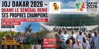 JOJ Dakar 2026 – Quand le Sénégal renie ses propres champions: Les nouveaux visages de l’olympisme sénégalais… sans ses légendes ! Par Ndiawar Diop JOJ Dakar 2026 – Quand le Sénégal renie ses propres champions: Les nouveaux visages de l’olympisme sénégalais… sans ses légendes ! Par Ndiawar Diop