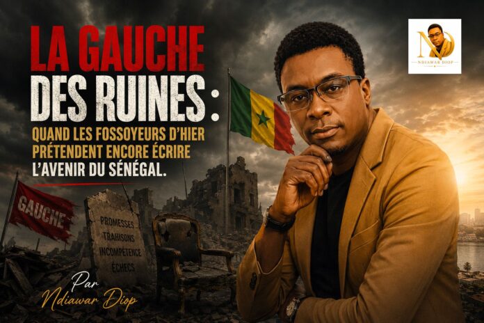 La gauche des ruines : quand les fossoyeurs d'hier prétendent encore écrire l'avenir du Sénégal. Par Ndiawar Diop La gauche des ruines : quand les fossoyeurs d'hier prétendent encore écrire l'avenir du Sénégal. Par Ndiawar Diop
