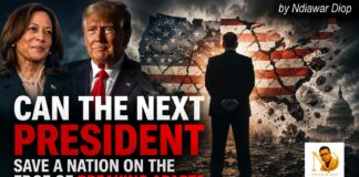 Can the Next President Save a Nation on the Edge of Breaking Apart? by Ndiawar Diop Can the Next President Save a Nation on the Edge of Breaking Apart? by Ndiawar Diop