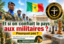 Et si on confiait le pays aux militaires ? Pourquoi pas ? Par Ndiawar Diop Et si on confiait le pays aux militaires ? Pourquoi pas ? Par Ndiawar Diop