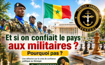 Et si on confiait le pays aux militaires ? Pourquoi pas ? Par Ndiawar Diop Et si on confiait le pays aux militaires ? Pourquoi pas ? Par Ndiawar Diop