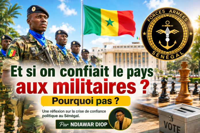 Et si on confiait le pays aux militaires ? Pourquoi pas ? Par Ndiawar Diop Et si on confiait le pays aux militaires ? Pourquoi pas ? Par Ndiawar Diop