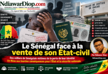 Chronique — État civil du Sénégal : peut-on voler l’identité d’un citoyen et lui demander ensuite de prouver qu’il est Sénégalais ? Par Ndiawar Diop Chronique — État civil du Sénégal peut-on voler l’identité d’un citoyen et lui demander ensuite de prouver qu’il est Sénégalais Par Ndiawar Diop