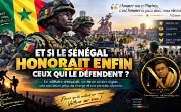 ET SI LE SÉNÉGAL HONORAIT ENFIN CEUX QUI LE DÉFENDENT ? Par Ndiawar Diop ET SI LE SÉNÉGAL HONORAIT ENFIN CEUX QUI LE DÉFENDENT Par Ndiawar Diop