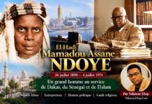 El Hadj Mamadou Assane Ndoye : la mémoire d’un grand homme qui a servi Dakar, le Sénégal et l’islam. Par Ndiawar Diop El Hadj Mamadou Assane Ndoye la mémoire d’un grand homme qui a servi Dakar, le Sénégal et l’islam. Par Ndiawar Diop