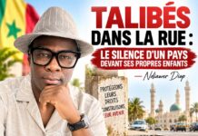 TALIBÉS DANS LA RUE : LE SILENCE D’UN PAYS DEVANT SES PROPRES ENFANTS! Par Ndiawar Diop TALIBÉS DANS LA RUE : LE SILENCE D’UN PAYS DEVANT SES PROPRES ENFANTS! Par Ndiawar Diop