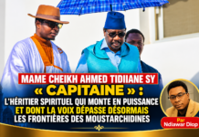 Mame Cheikh Ahmed Tidiane Sy « Capitaine » : l’héritier spirituel qui monte en puissance et dont la voix dépasse désormais les frontières des Moustarchidines. Par Ndiawar Diop Mame Cheikh Ahmed Tidiane Sy « Capitaine » l’héritier spirituel qui monte en puissance et dont la voix dépasse désormais les frontières des Moustarchidines. Par Ndiawar Diop