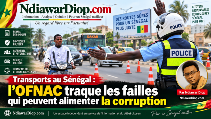 Routes du Sénégal La corruption au bord du chemin devenue un impôt invisible payé par les plus pauvres. Par Ndiawar Diop Routes du Sénégal La corruption au bord du chemin devenue un impôt invisible payé par les plus pauvres. Par Ndiawar Diop