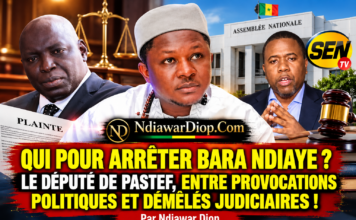 QUI POUR ARRÊTER BARA NDIAYE ? LE DÉPUTÉ DE PASTEF, ENTRE PROVOCATIONS POLITIQUES ET DÉMÊLÉS JUDICIAIRES ! Par Ndiawar Diop QUI POUR ARRÊTER BARA NDIAYE ? LE DÉPUTÉ DE PASTEF, ENTRE PROVOCATIONS POLITIQUES ET DÉMÊLÉS JUDICIAIRES ! Par Ndiawar Diop
