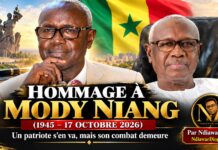 HOMMAGE À MODY NIANG (1945 – 17 OCTOBRE 2026) Un patriote s’en va, mais son combat demeure ! Par Ndiawar Diop