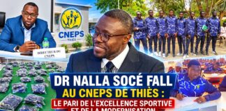 DR NALLA SOCÉ FALL AU CNEPS DE THIÈS : LE PARI DE L’EXCELLENCE SPORTIVE ET DE LA MODERNISATION. Par Ndiawar Diop