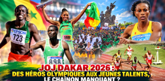 JOJ DAKAR 2026 : Des héros olympiques aux jeunes talents, le chaînon manquant ? Quelle place pour les légendes du sport sénégalais ? Par Ndiawar Diop JOJ DAKAR 2026 : Des héros olympiques aux jeunes talents, le chaînon manquant ? Quelle place pour les légendes du sport sénégalais ? Par Ndiawar Diop